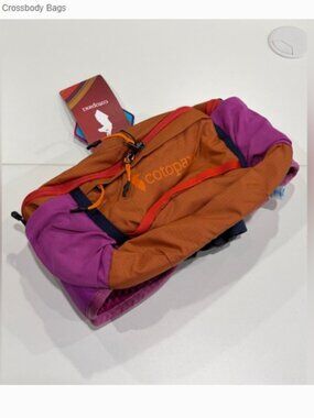 Cotopaxi Lagos 5L Hiking Hydration Hip Pack Orange Pink NWT Crossbody Bag